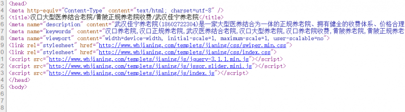 三大標(biāo)簽寫法-武漢SEO